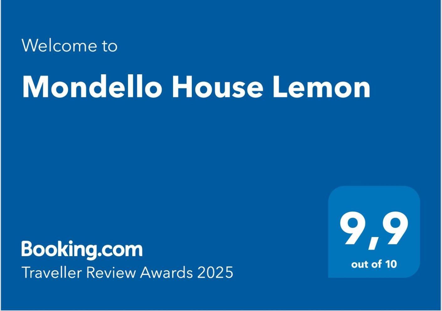 巴勒莫Mondello House Lemon公寓 外观 照片